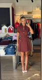 Rochie Ada scurta tip sacou in closch