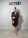 Rochie Zaya tip sacou cu dantelă