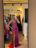 Rochie Crista lunga decorata cu pietre si corset