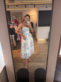 Rochie Flower midi cu imprimeu floral