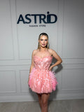 Rochie Belinda formata din corset si fusta din tulle