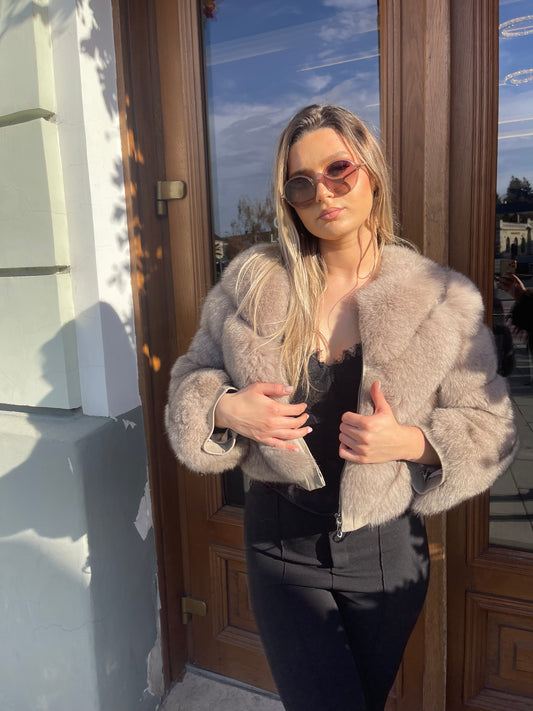 Blană naturală Aida nude