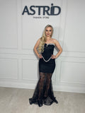 Rochie Clarence formata din corset si fusta din dantela