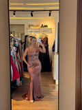Rochie Crista lunga decorata cu pietre si corset