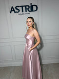 Rochie Patris midi din tafta
