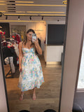 Rochie Flower midi cu imprimeu floral