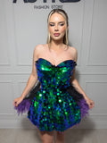 Rochie Belinda formata din corset si fusta din tulle