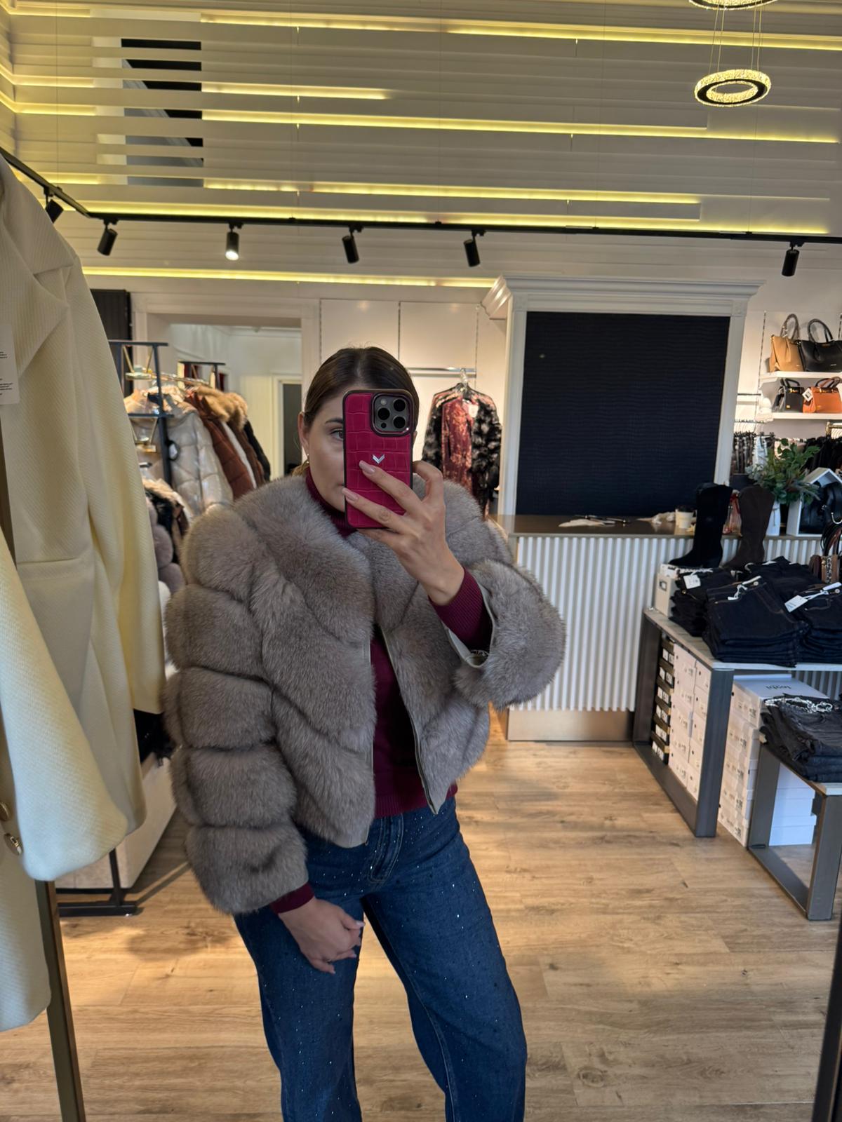 Blană naturală Aida nude