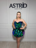 Rochie Belinda formata din corset si fusta din tulle