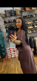Rochie electra lunga din satin ch aplicatii trandafiri in talie