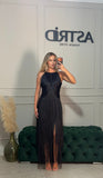 Rochie Fringe midi din bandaj cu franjuri