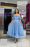 Rochie Arsi midi din voal plisată cu volane și mânecă căzută