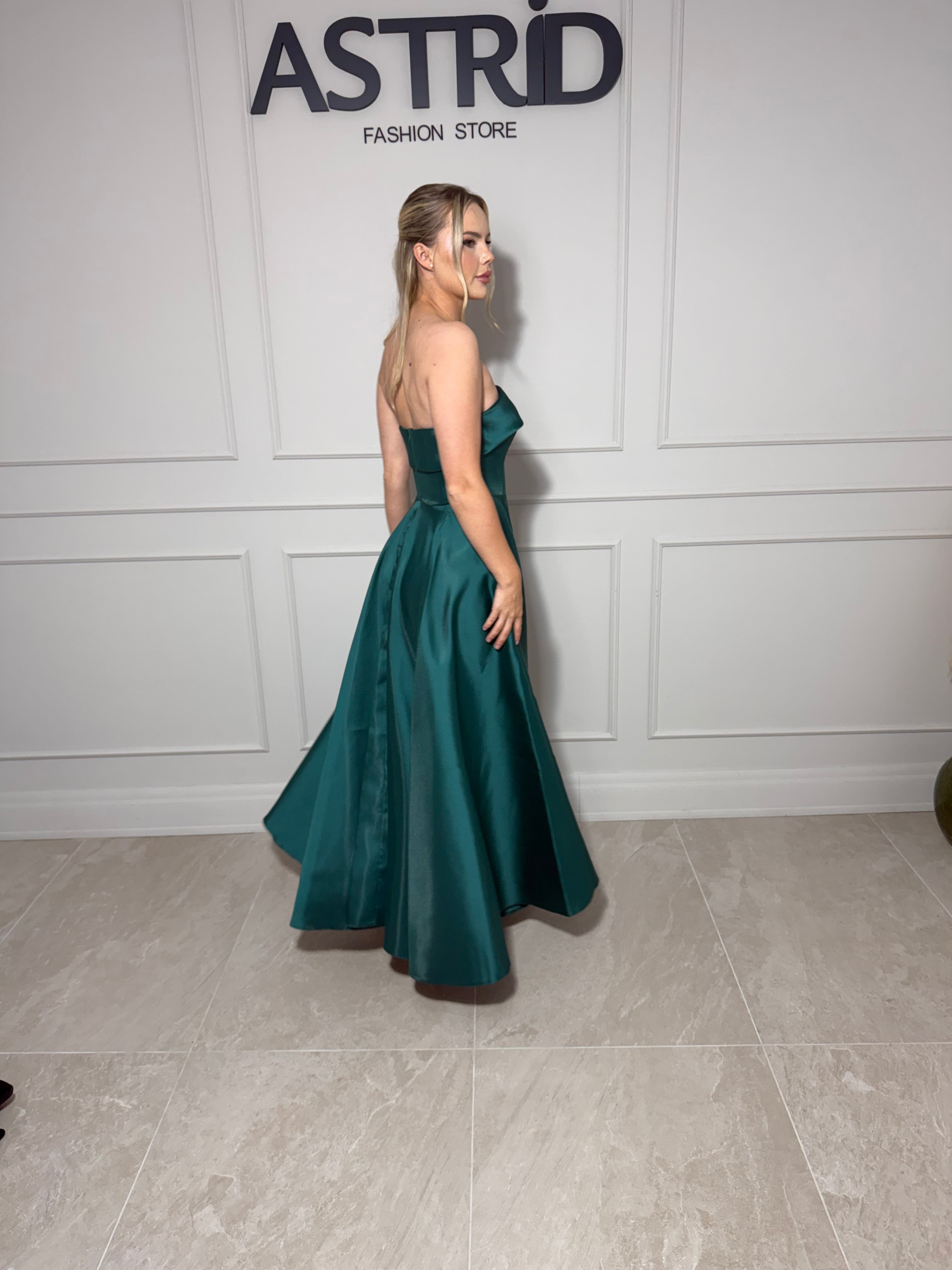 Rochie Patris midi din tafta