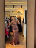 Rochie Crista lunga decorata cu pietre si corset