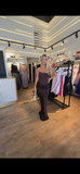 Rochie Mias lunga cu corset si falduri in talie