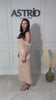 Rochie Opal midi din paiete cu mânecă căzută