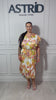 Rochie Ella midi creponată cu imprimeu floral
