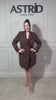 Rochie Zaya tip sacou cu dantelă