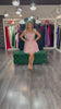 Rochie Amina scurta, roz, babydoll, bretele late